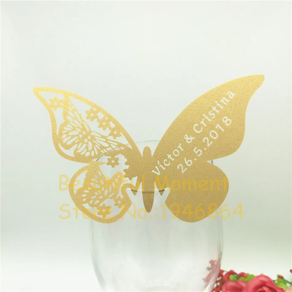 60X Laser Name Place Card Cup Paper Card Table Mark Wine Glass Wedding Favors Party Decoration Butterfly Wedding Decor
60X Laser Name Place Card Cup Paper Card Table Mark Wine Glass Wedding Favors Party Decoration Butterfly Wedding Decor