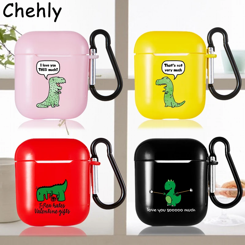 Cartoon Dinosaur Case for Apple Airpods 1 2 Pro Shockproof Bluetooth Wireless Headphone Earphone Soft Silicone Protection Cover
Cartoon Dinosaur Case for Apple Airpods 1 2 Pro Shockproof Bluetooth Wireless Headphone Earphone Soft Silicone Protection Cover