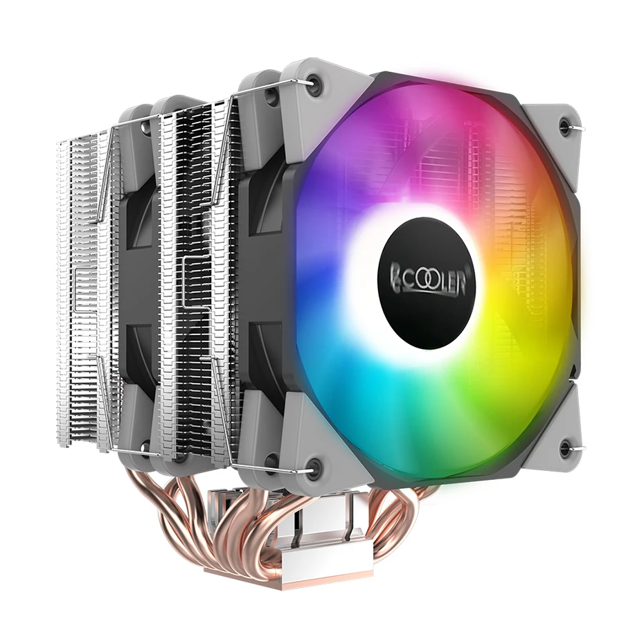 Pccooler GI-S7 6 Heatpipe Air-cooled CPU Cooler Twin-tower Fin Pack Silence CPU Cooling Fan For LGA115X 1366 2011 2066 AMD AM4
Pccooler GI-S7 6 Heatpipe Air-cooled CPU Cooler Twin-tower Fin Pack Silence CPU Cooling Fan For LGA115X 1366 2011 2066 AMD AM4