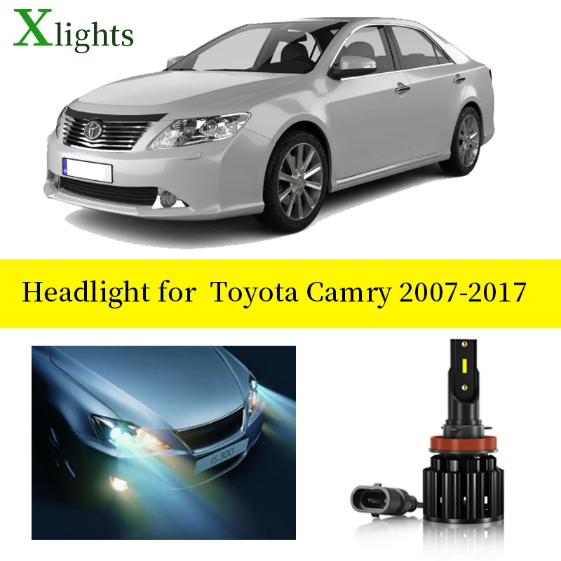 Автомобильные светодиодные фары, лампа Canbus, лампа H11 9005 HB3 для Toyota Camry 2007 2008 2009 2010 2011 2012 2013 2014 2015 2016 2017 ближний дальний свет аксессуары для автомобильных фарсветодиодная лампа лампы
Автомобильные светодиодные фары, лампа Canbus, лампа H11 9005 HB3 для Toyota Camry 2007 2008 2009 2010 2011 2012 2013 2014 2015 2016 2017 ближний дальний свет аксессуары для автомобильных фарсветодиодная лампа лампы