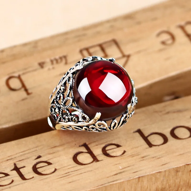 ZHJIASHUN Retro Natural 100% 925 Sterling Silver Rings For Women Round Precious Stones Vintage Silver Finger Ring Jewelry Gifts
ZHJIASHUN Retro Natural 100% 925 Sterling Silver Rings For Women Round Precious Stones Vintage Silver Finger Ring Jewelry Gifts