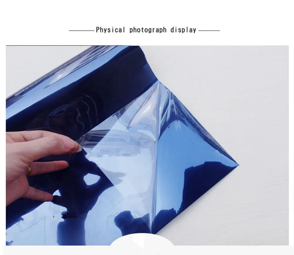 HOHOFILM 50cmx300cm Double Side Blue Mirrored Window Film House Decor one way Reflective UV Proof Heat Absorb Adhesive Sticker
HOHOFILM 50cmx300cm Double Side Blue Mirrored Window Film House Decor one way Reflective UV Proof Heat Absorb Adhesive Sticker