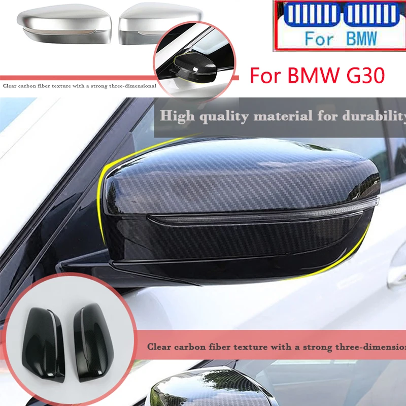 2pcs Silver Carbon Fiber Car Modification For BMW G30 5 Series 2017 2018 Car Rearview Mirror Cover Rear View Sticker Accessories
2pcs Silver Carbon Fiber Car Modification For BMW G30 5 Series 2017 2018 Car Rearview Mirror Cover Rear View Sticker Accessories
