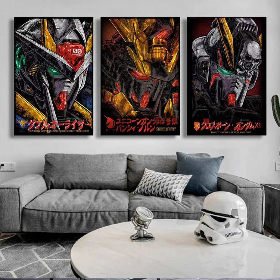 Classic Anime Mecha Warrior Gundam Two-dimensional Art Canvas Painting Poster Wall Art Children's Room Bedroom Home Decoration
Classic Anime Mecha Warrior Gundam Two-dimensional Art Canvas Painting Poster Wall Art Children's Room Bedroom Home Decoration