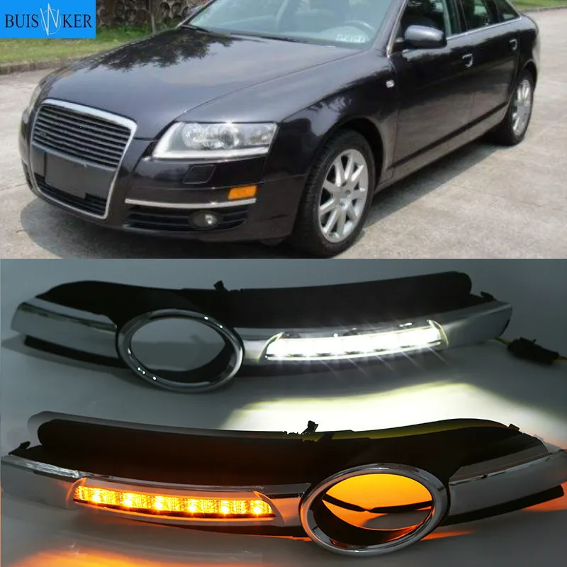 For Audi A6L A6 C6 2005-2008 For Quattro RS Cabriolet Allroad Front LED Daytime Running Light DRL Light Fog Lamp Cover
For Audi A6L A6 C6 2005-2008 For Quattro RS Cabriolet Allroad Front LED Daytime Running Light DRL Light Fog Lamp Cover