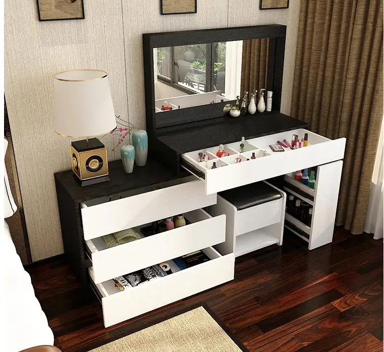 Dressing table bedroom storage cabinet integrated simple modern economical assembly net red makeup table ins style dressing tabl
Dressing table bedroom storage cabinet integrated simple modern economical assembly net red makeup table ins style dressing tabl
