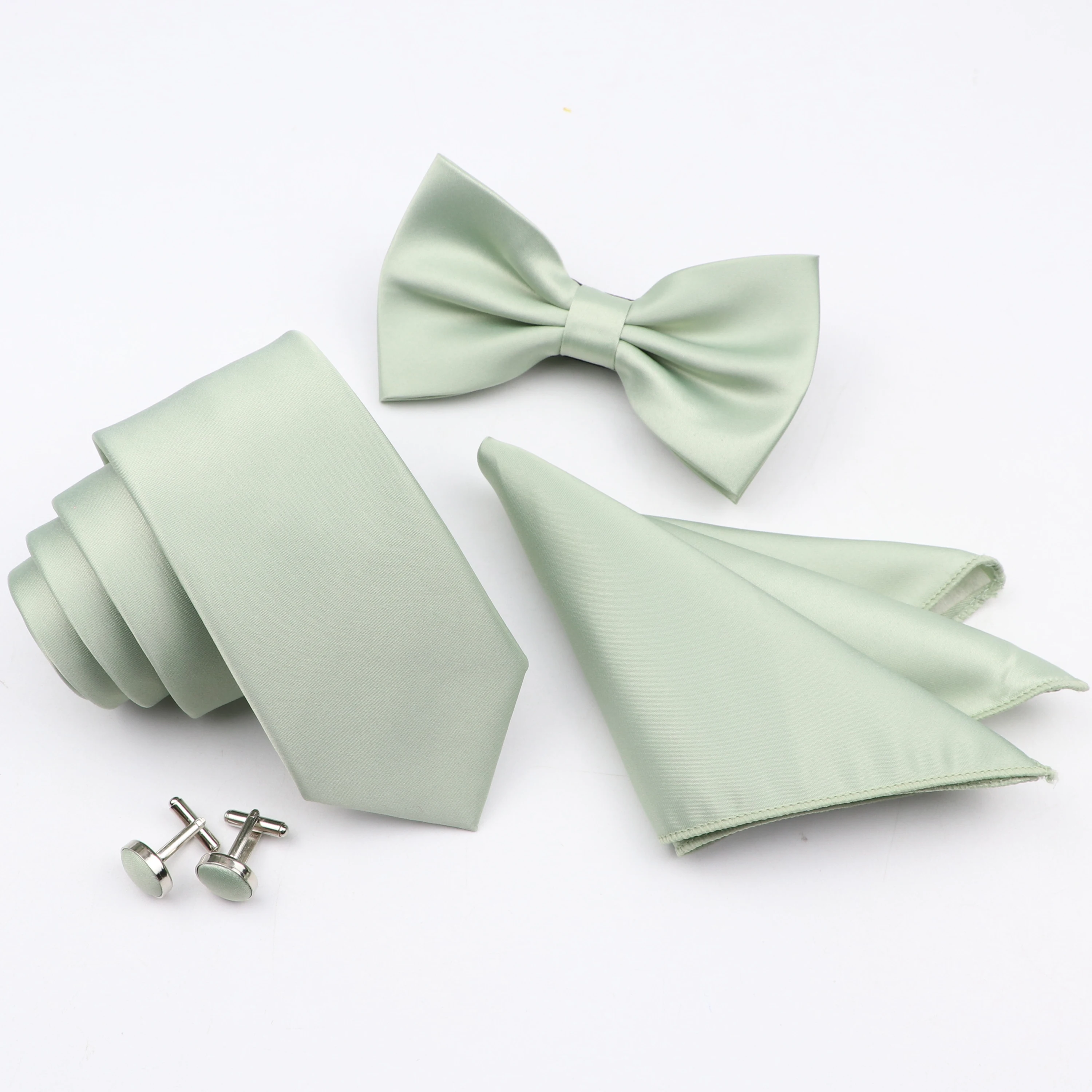 New Light Solid Color Tie Bowtie Set Mens High Quality Fashion Butterfly Blue Black Pink Necktie Cufflinks Full Set Ties Gift
New Light Solid Color Tie Bowtie Set Mens High Quality Fashion Butterfly Blue Black Pink Necktie Cufflinks Full Set Ties Gift
