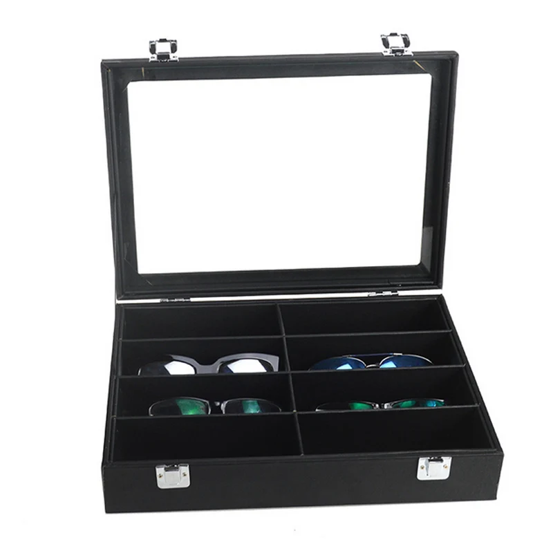 In Stock 8 Grids Sungalsses Organizer Boxes With Lid Earring Jewelry Box Watch Packaging Storage Jewellery Organizer Packaging
In Stock 8 Grids Sungalsses Organizer Boxes With Lid Earring Jewelry Box Watch Packaging Storage Jewellery Organizer Packaging