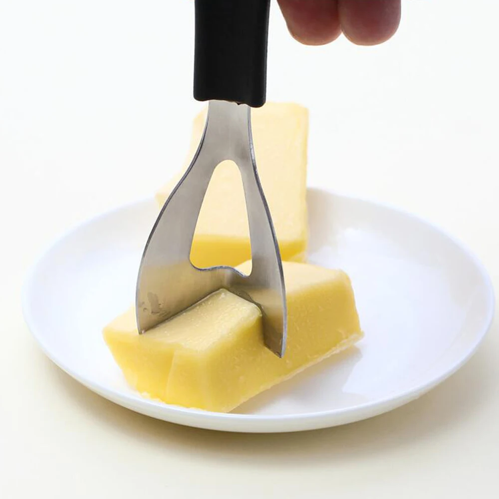 Stainless Steel Cheese Slicer Cheese Butter Knife Corner Cutter with Silicone Handle Cheese Cutter Scraper Kitchen Baking Tools
Stainless Steel Cheese Slicer Cheese Butter Knife Corner Cutter with Silicone Handle Cheese Cutter Scraper Kitchen Baking Tools