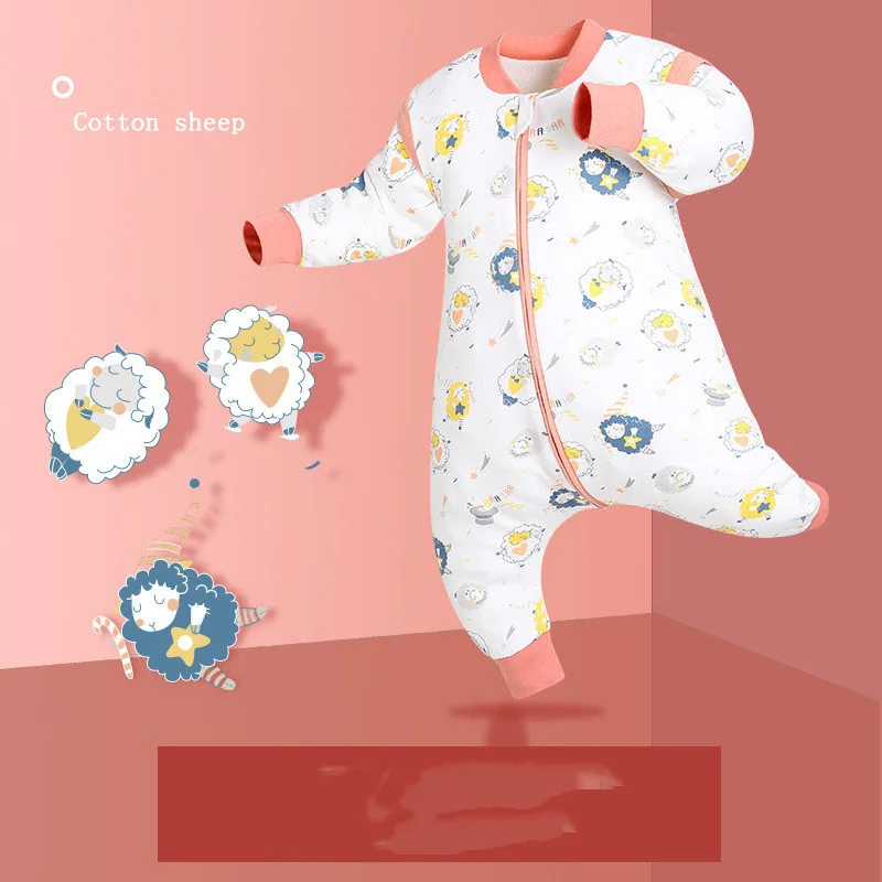 Four Seasons Baby Sleeping Bag Jumpsuit Baby Clothing One-piece Unisex Sleeping Bags Cartoon Detachable Sleeve Baby Pajamas
Four Seasons Baby Sleeping Bag Jumpsuit Baby Clothing One-piece Unisex Sleeping Bags Cartoon Detachable Sleeve Baby Pajamas