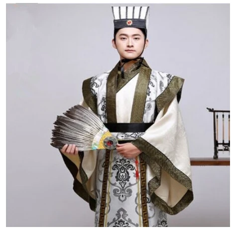Chinese folk stage tv show costumes the Three Kingdoms cosplay costumes zhuge liang costume Liu Bei Cao Cao Sun Quan clothing
Chinese folk stage tv show costumes the Three Kingdoms cosplay costumes zhuge liang costume Liu Bei Cao Cao Sun Quan clothing