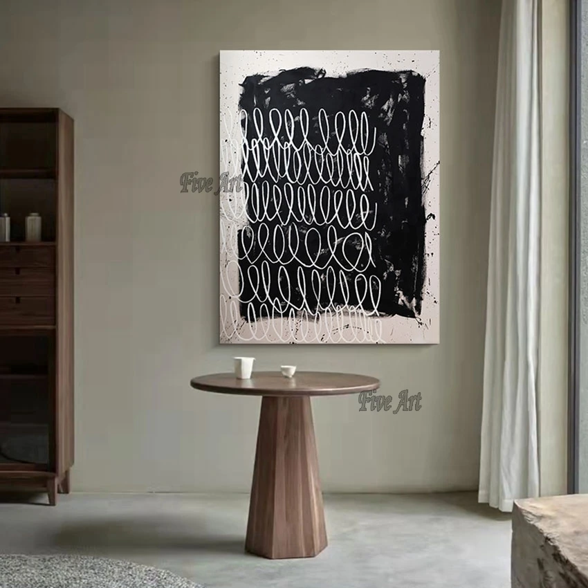New Arrival Hot-Sale Products, Wall Picture Modern Art, Simple Black Abstract Painting Showpiece, Home Decoration No Framed
New Arrival Hot-Sale Products, Wall Picture Modern Art, Simple Black Abstract Painting Showpiece, Home Decoration No Framed