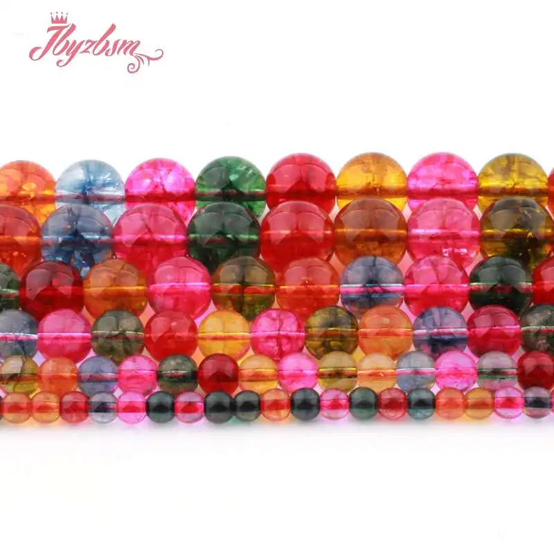 High Quality Natural Multicolor Quartz Round Loose Stone Beads For DIY Necklace Bracelets Jewelry Making Strand 15" 4/6/8/10mm
High Quality Natural Multicolor Quartz Round Loose Stone Beads For DIY Necklace Bracelets Jewelry Making Strand 15" 4/6/8/10mm