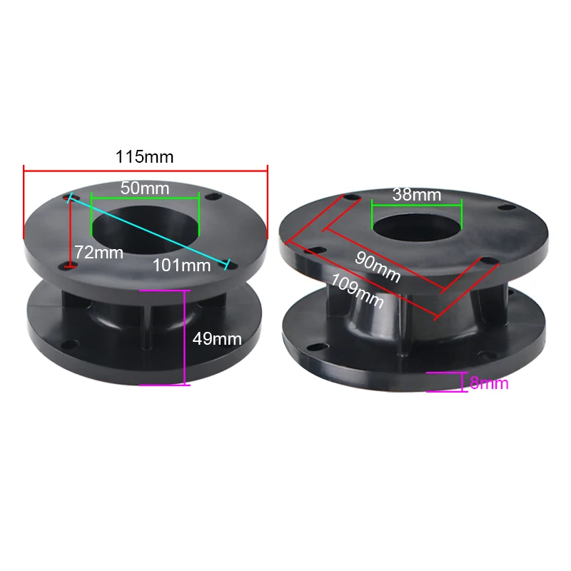 Tweeter Horn Converter Head For 50mm turn 38mm throat Treble Audio Accessories 2pcs
Tweeter Horn Converter Head For 50mm turn 38mm throat Treble Audio Accessories 2pcs