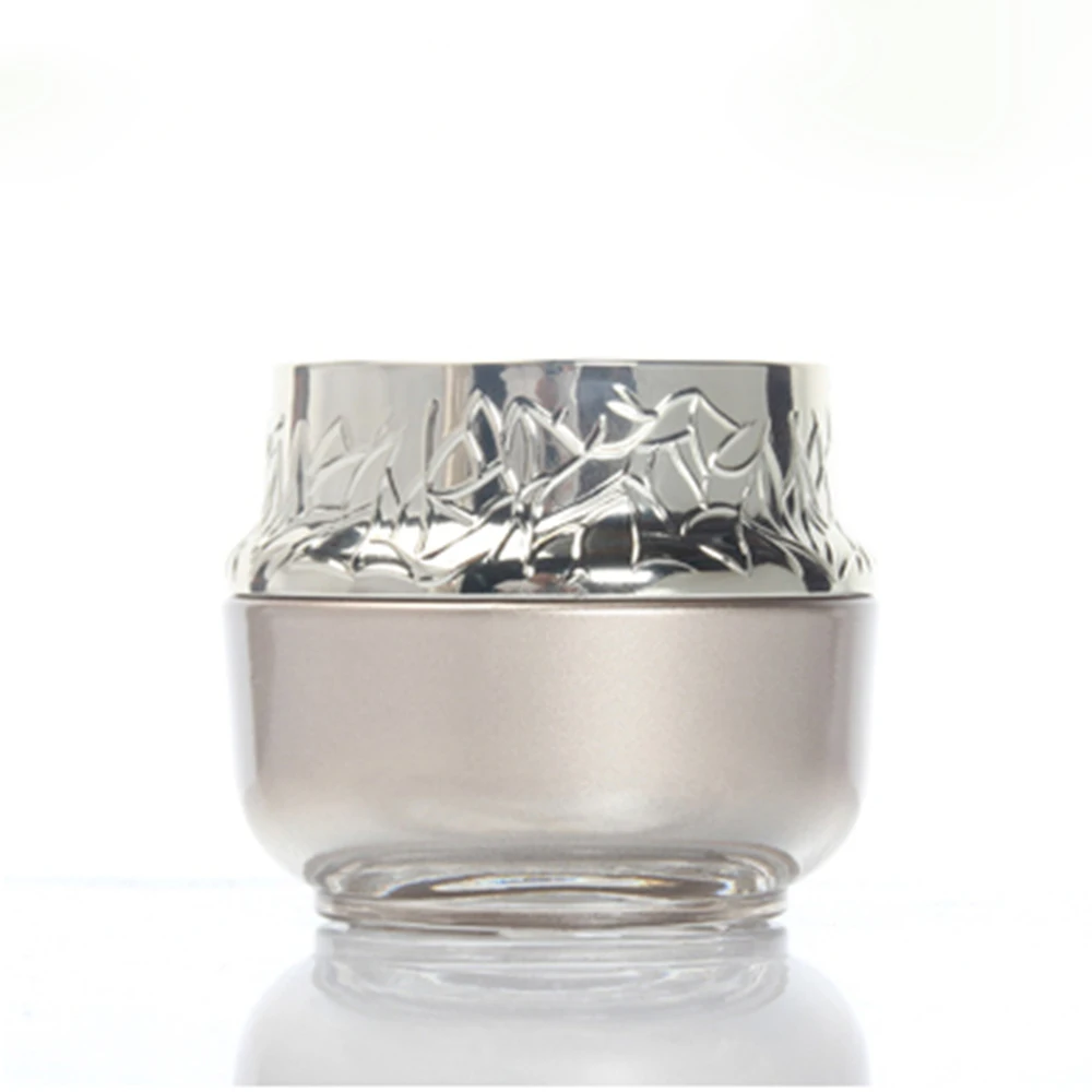 Empty 50g Red Foundation Bottle Cream Glass Jar, 1.7OZ Cosmetic Containers
Empty 50g Red Foundation Bottle Cream Glass Jar, 1.7OZ Cosmetic Containers