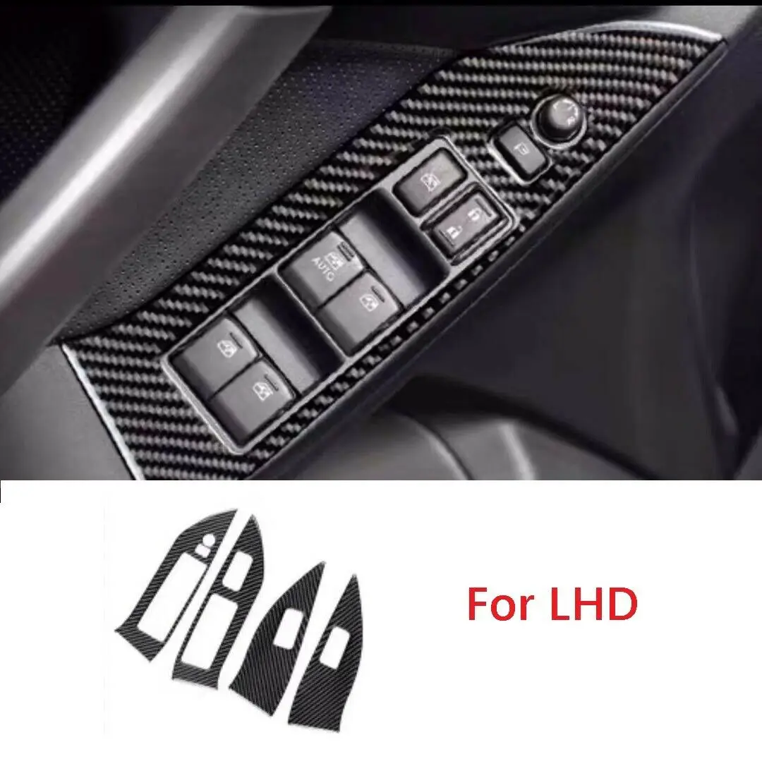 Carbon Fiber Window Lift Panel Switch Cover Trim For Subaru Forester 2013-2018
Carbon Fiber Window Lift Panel Switch Cover Trim For Subaru Forester 2013-2018