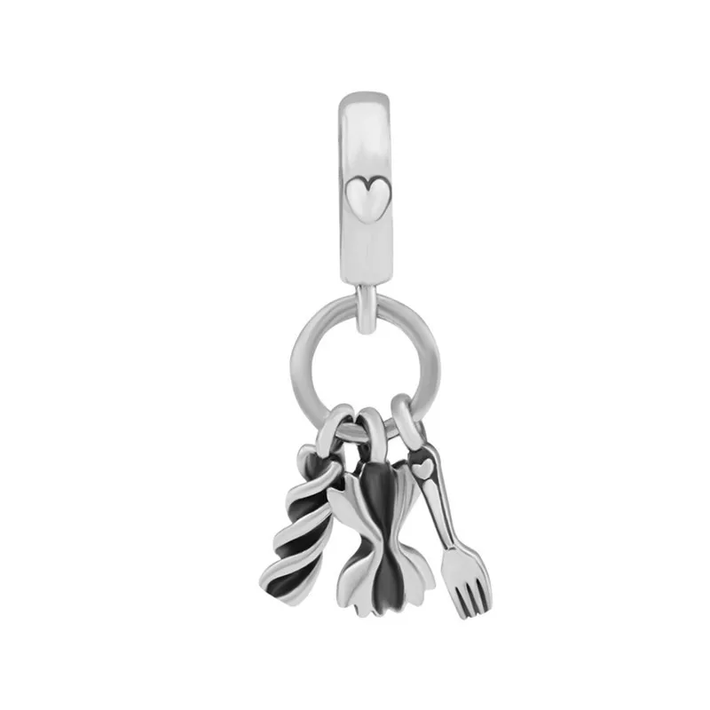 Love Pasta Dangle for Charms Bracelets Women Sterling Silver 925 Jewelry Hanging Pendant DIY Vintage Charms for Jewelry Making
Love Pasta Dangle for Charms Bracelets Women Sterling Silver 925 Jewelry Hanging Pendant DIY Vintage Charms for Jewelry Making