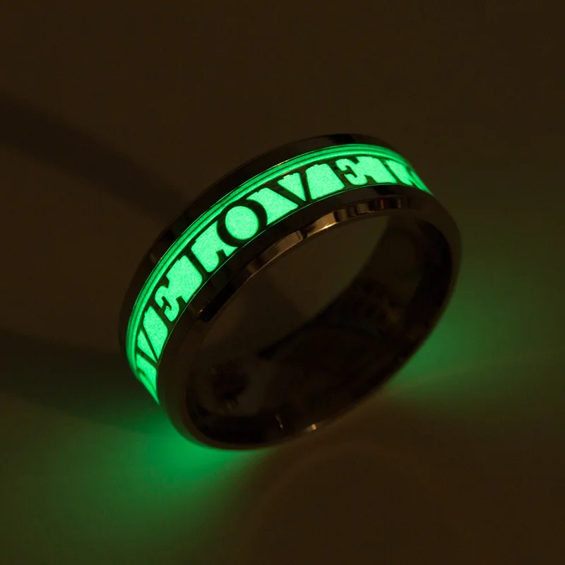 Bxzyrt 2021 Fashion Luminous Ring Stainless Steel Men Women Ring Glow In The Dark Luminous Ring Letter LOVE Charm Jewelry
Bxzyrt 2021 Fashion Luminous Ring Stainless Steel Men Women Ring Glow In The Dark Luminous Ring Letter LOVE Charm Jewelry