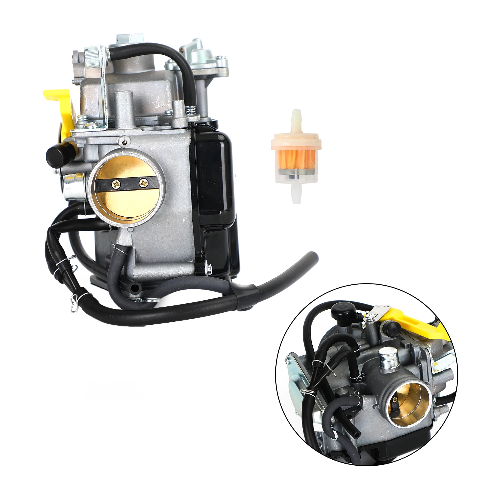 Карбюратор Topteng подходит для Honda 1999-2008 TRX400 EX 2009-2014 TRX400 X 4-тактный
Карбюратор Topteng подходит для Honda 1999-2008 TRX400 EX 2009-2014 TRX400 X 4-тактный