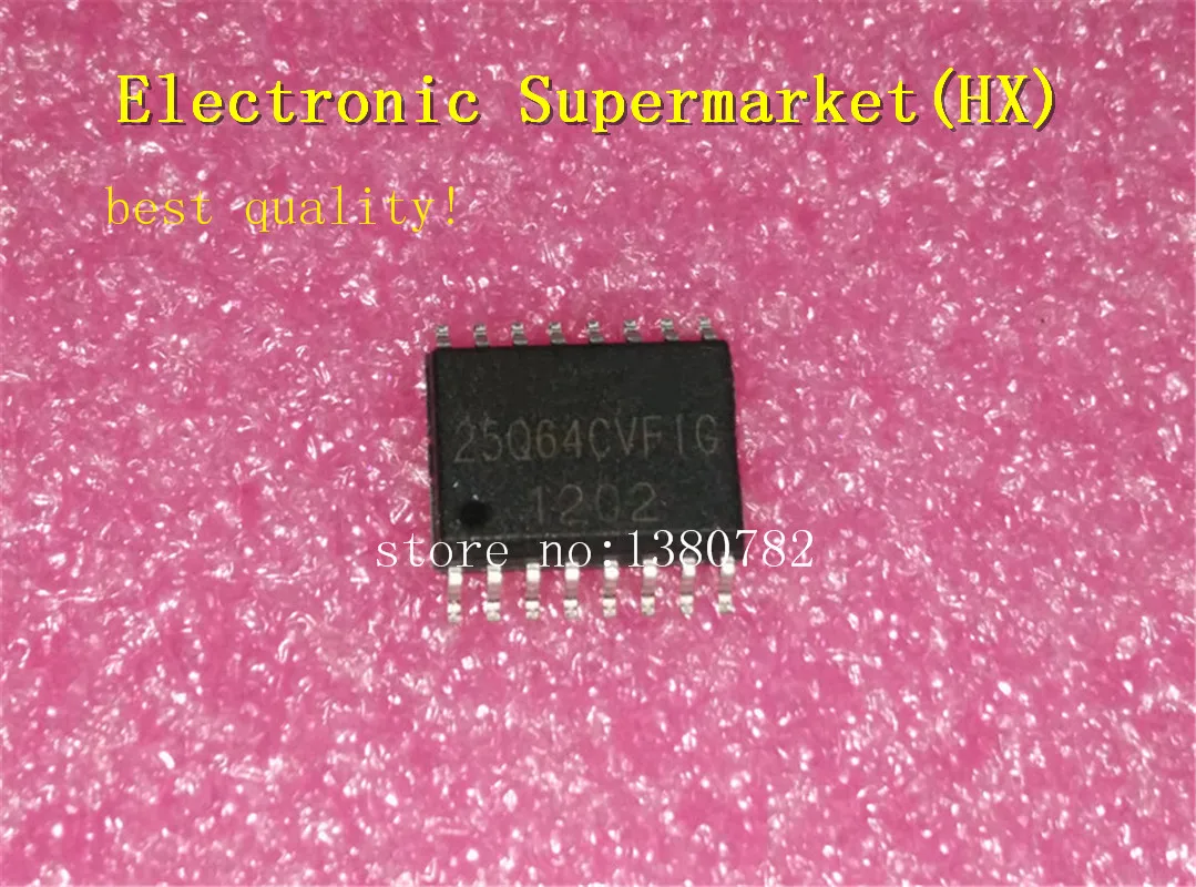 Free Shipping 10pcs-50pcs W25Q64CVFIG W25Q64 25Q64 25Q64CVFIG SOP-16 New original IC
Free Shipping 10pcs-50pcs W25Q64CVFIG W25Q64 25Q64 25Q64CVFIG SOP-16 New original IC
