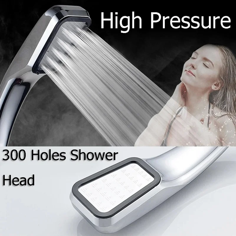 Shower Head ABS High Pressure Handheld 300 Holes Square Shower Head Water Saving Sprinkler High Quality Bathroom Accessories
Shower Head ABS High Pressure Handheld 300 Holes Square Shower Head Water Saving Sprinkler High Quality Bathroom Accessories