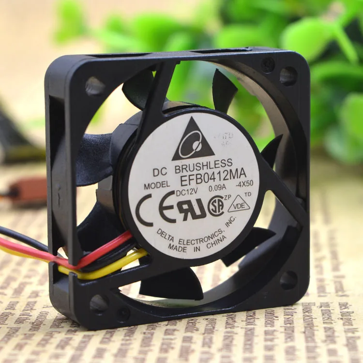 Delta 4010 EFB0412MA 12V 0.09A 3 провода вентилятор для сервера, вычислить, вентилятор охлаждения
Delta 4010 EFB0412MA 12V 0.09A 3 провода вентилятор для сервера, вычислить, вентилятор охлаждения