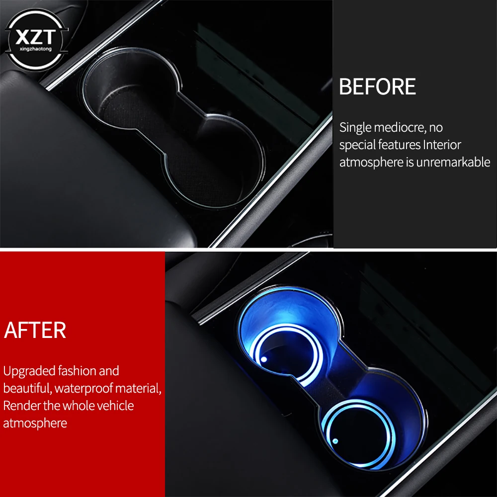 7 Colors Car LED Cup Holder Light Mats Car Coasters Bottle Atmosphere Light Constellation Backlight LED Cup Holder Pads
7 Colors Car LED Cup Holder Light Mats Car Coasters Bottle Atmosphere Light Constellation Backlight LED Cup Holder Pads