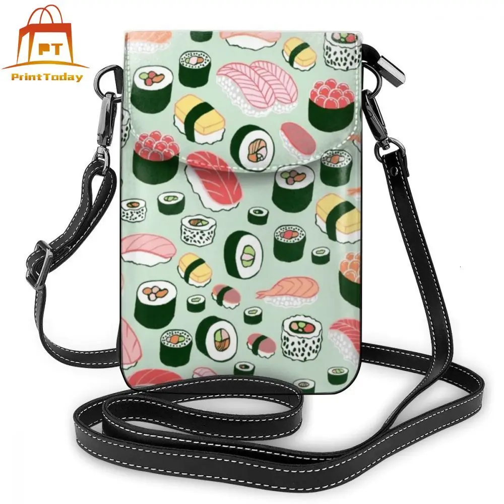 Sushi Shoulder Bag Sushi Leather Bag Mini Print Women Bags Shopping Crossbody Trend Multi Pocket Teenage Purse
Sushi Shoulder Bag Sushi Leather Bag Mini Print Women Bags Shopping Crossbody Trend Multi Pocket Teenage Purse