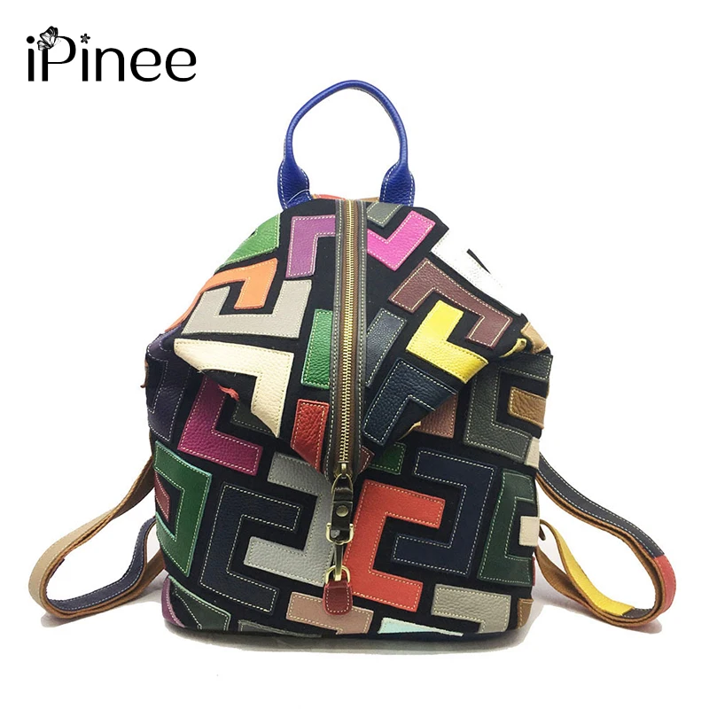 iPinee Genuine Leather Women's Backpack Large Capacity Female Schoolbag Girl Bagpacks High Quality Travel Backpack
iPinee Genuine Leather Women's Backpack Large Capacity Female Schoolbag Girl Bagpacks High Quality Travel Backpack