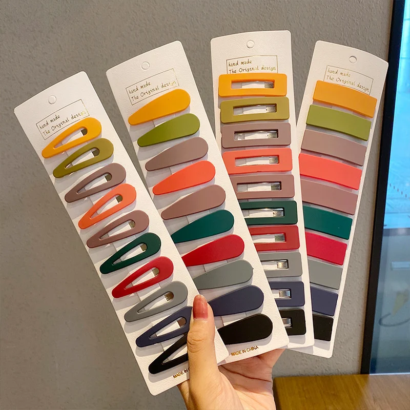 Fashion Frosted Solid Color Hair Clips For Women Hair Accessories Simple Geometric Square Oval Acrylic Hairpins Girls Headwear
Fashion Frosted Solid Color Hair Clips For Women Hair Accessories Simple Geometric Square Oval Acrylic Hairpins Girls Headwear