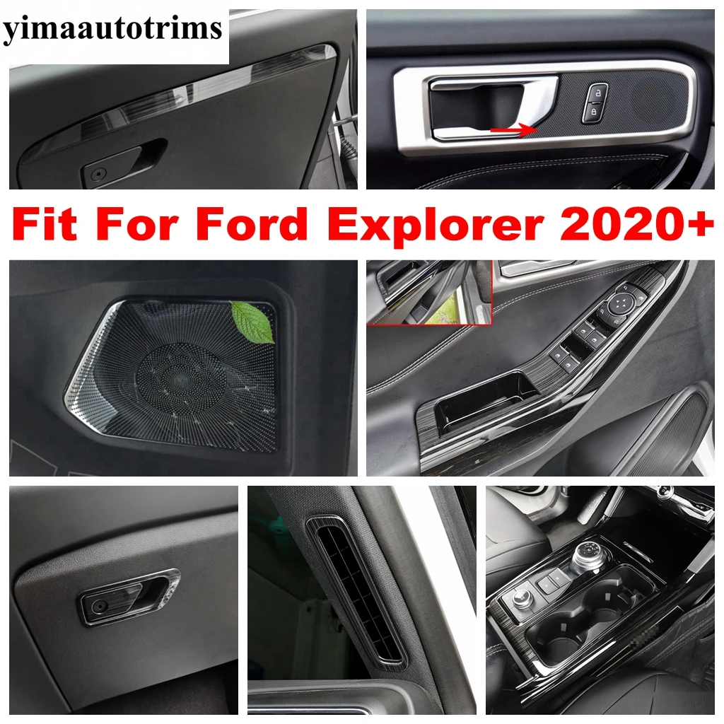 For Ford Explorer 2020 2021 2022 Window Lift Speaker Gear Panel Handle Bowl Frame Decor Cover Trim Stainless Steel Accessories
For Ford Explorer 2020 2021 2022 Window Lift Speaker Gear Panel Handle Bowl Frame Decor Cover Trim Stainless Steel Accessories
