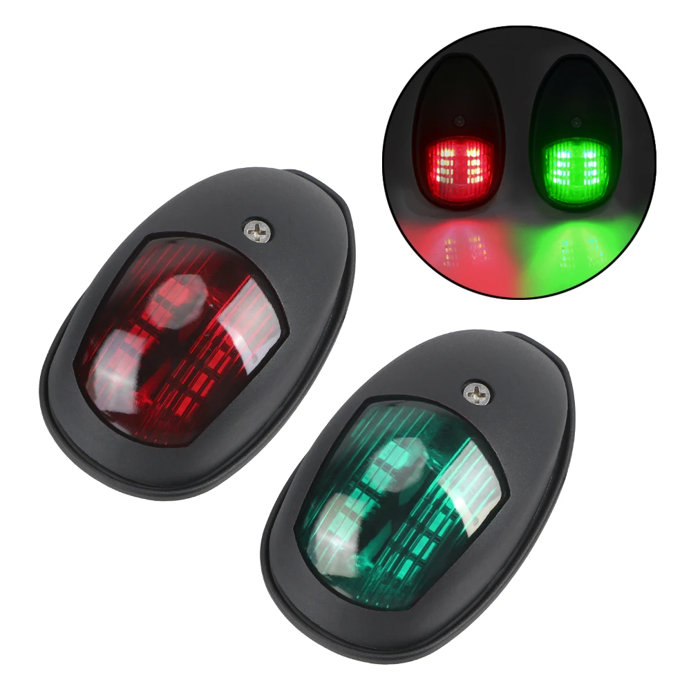 2Pcs/Set Signal Warning Lamp 10V-30V LED Navigation Light For Marine Boat Yacht Truck Trailer Van Starboard Port Side Light
2Pcs/Set Signal Warning Lamp 10V-30V LED Navigation Light For Marine Boat Yacht Truck Trailer Van Starboard Port Side Light