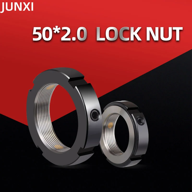 50-135 1Pcs R type radial precision lock nut screw rod round nut anti-return anti-loosening lock bearing bar fast anti-skid
50-135 1Pcs R type radial precision lock nut screw rod round nut anti-return anti-loosening lock bearing bar fast anti-skid