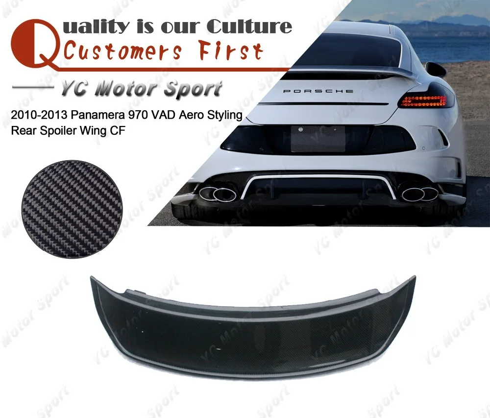 Car Accessories Carbon Fiber VD Aero Styling Rear Spoiler Fit For 2010-2013 Panamera 970 Rear Trunk Spoiler Wing
Car Accessories Carbon Fiber VD Aero Styling Rear Spoiler Fit For 2010-2013 Panamera 970 Rear Trunk Spoiler Wing