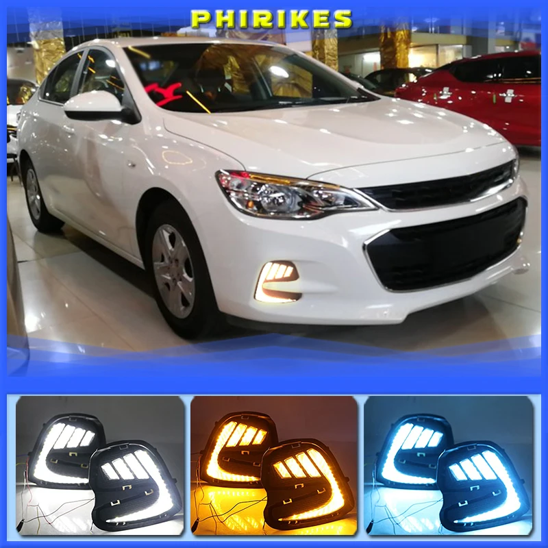 2PCS LED DRL For Chevrolet Cavalier 2016 2017 2018 Daytime Running Lights Turn Signal Fog Lamp Cover
2PCS LED DRL For Chevrolet Cavalier 2016 2017 2018 Daytime Running Lights Turn Signal Fog Lamp Cover