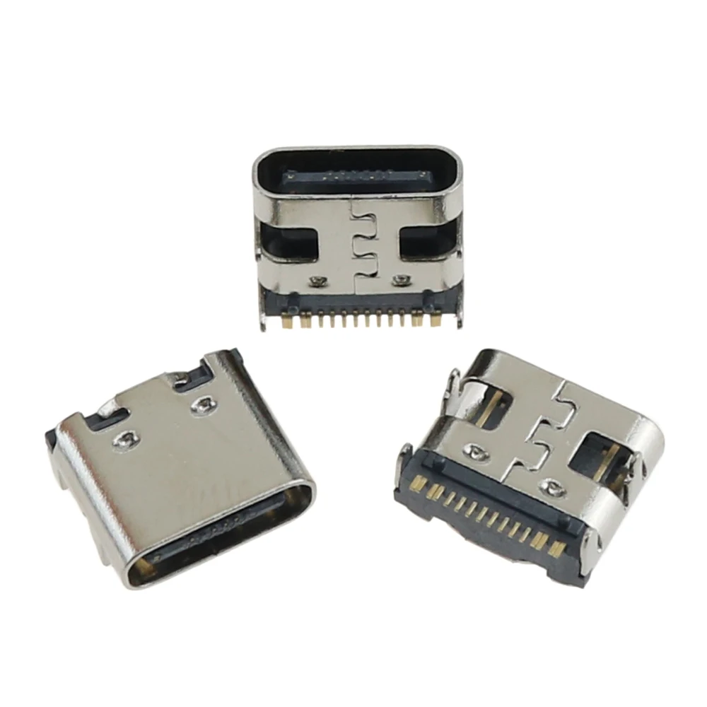 100pcs USB 3.1 Type-C 16pin Female Connector Jack For Mobile Phone PCB Design DIY USB-C Charging Port Dock Socket
100pcs USB 3.1 Type-C 16pin Female Connector Jack For Mobile Phone PCB Design DIY USB-C Charging Port Dock Socket