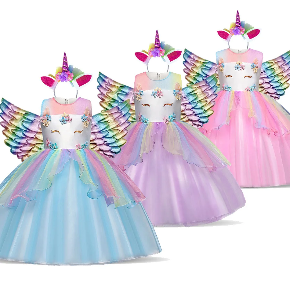 Girls Rainbow Party Dress Children Unicorn Costume for Halloween Princess Kids Christmas Carnival Pageant Clothes Girl Ball Gown
Girls Rainbow Party Dress Children Unicorn Costume for Halloween Princess Kids Christmas Carnival Pageant Clothes Girl Ball Gown