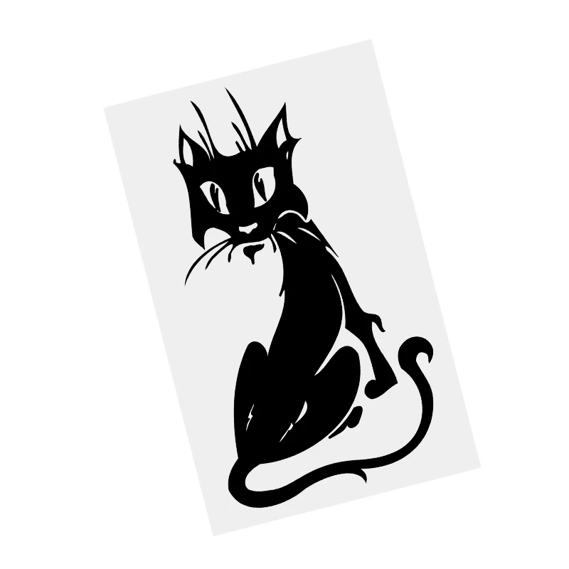 S61414 # Funny Cat Black Transparent Car Sticker Vinyl Decal Waterproof Decors for Motorcycle Bumper Laptop
S61414 # Funny Cat Black Transparent Car Sticker Vinyl Decal Waterproof Decors for Motorcycle Bumper Laptop