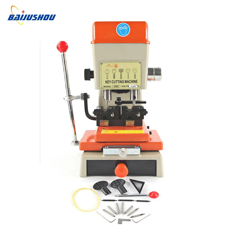 DEFU 339C 110v 220v Key Cutting Machine for make copy car and house keys drill copy machine key cutter locksmiths supplies tools
DEFU 339C 110v 220v Key Cutting Machine for make copy car and house keys drill copy machine key cutter locksmiths supplies tools
