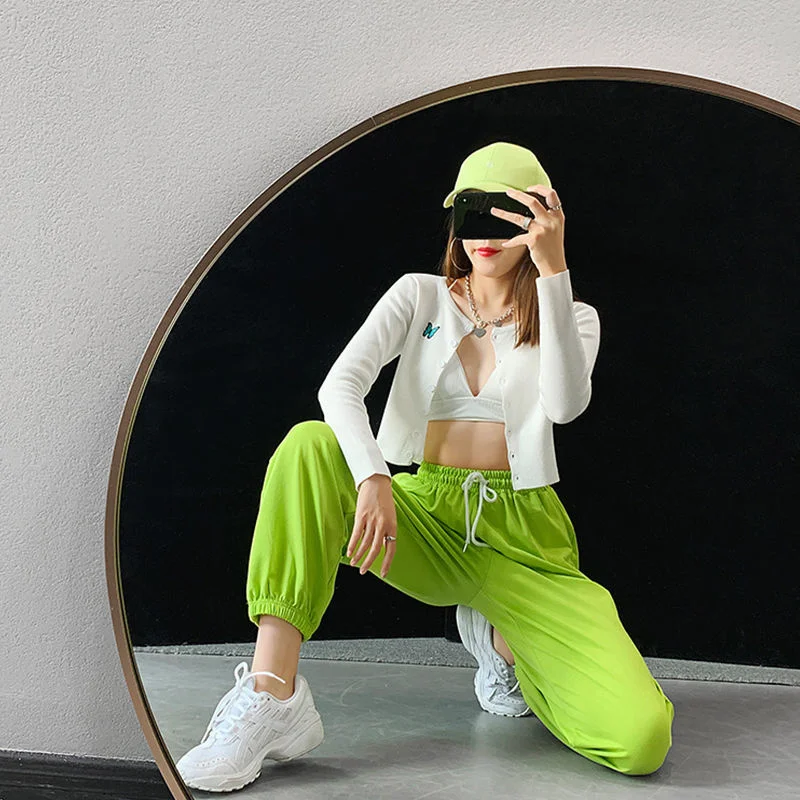 Casual Pants Women Fashion Trend Sweatpants Baggy Hip Hop Jazz Dance High Waisted Slim Wide Legs Trousers Jogging Pantalon Femme
Casual Pants Women Fashion Trend Sweatpants Baggy Hip Hop Jazz Dance High Waisted Slim Wide Legs Trousers Jogging Pantalon Femme