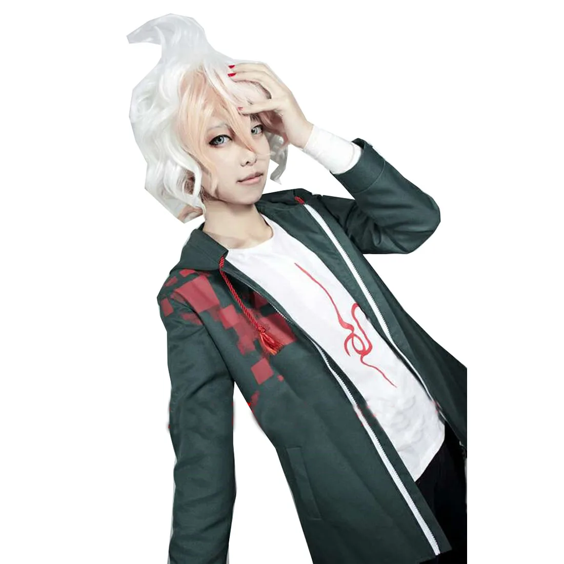2025 хит продаж Super Danganronpa 2 Nagito Komaeda Nagito армейский зеленый цвет косплей костюм
2025 хит продаж Super Danganronpa 2 Nagito Komaeda Nagito армейский зеленый цвет косплей костюм