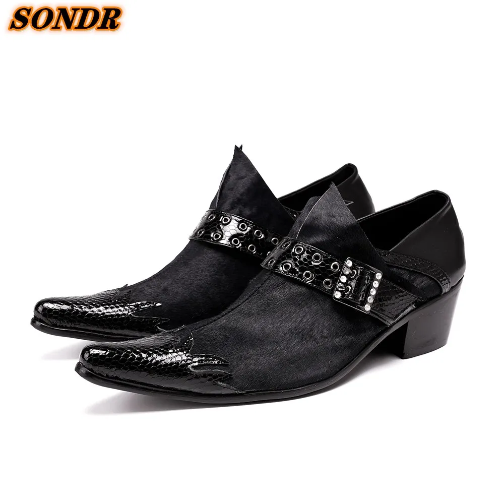 Zapatilla Hombre Genuine Leather Men Oxfords Black Business Men Formal Shoes Buckle Wedding Men Dress Shoes Plus Size 38-47
Zapatilla Hombre Genuine Leather Men Oxfords Black Business Men Formal Shoes Buckle Wedding Men Dress Shoes Plus Size 38-47