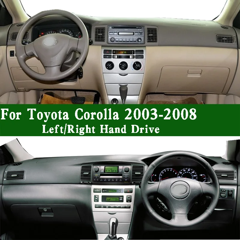 For Toyota Corolla Estate 9MK ZRE120 ZZE122 Verso 2003-2008 Dashmat Dashboard Cover Instrument Panel Sunscreen Anti-Dirt Pad
For Toyota Corolla Estate 9MK ZRE120 ZZE122 Verso 2003-2008 Dashmat Dashboard Cover Instrument Panel Sunscreen Anti-Dirt Pad