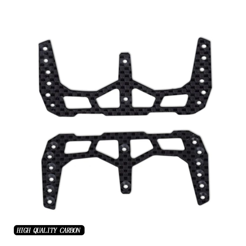 1.5mm Thickness Silver Carbon Fiber Front Brake Reinforcing Plate for RC Tamiya Mini 4WD Racing Car for s1/s2 chassis
1.5mm Thickness Silver Carbon Fiber Front Brake Reinforcing Plate for RC Tamiya Mini 4WD Racing Car for s1/s2 chassis