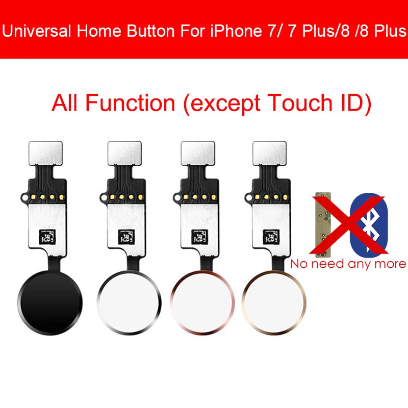 Universal Home Button Flex Cable For iPhone 7 7 plus 8 8 Plus Menu Keypad Return Function No Touch ID Replacement Parts
Universal Home Button Flex Cable For iPhone 7 7 plus 8 8 Plus Menu Keypad Return Function No Touch ID Replacement Parts