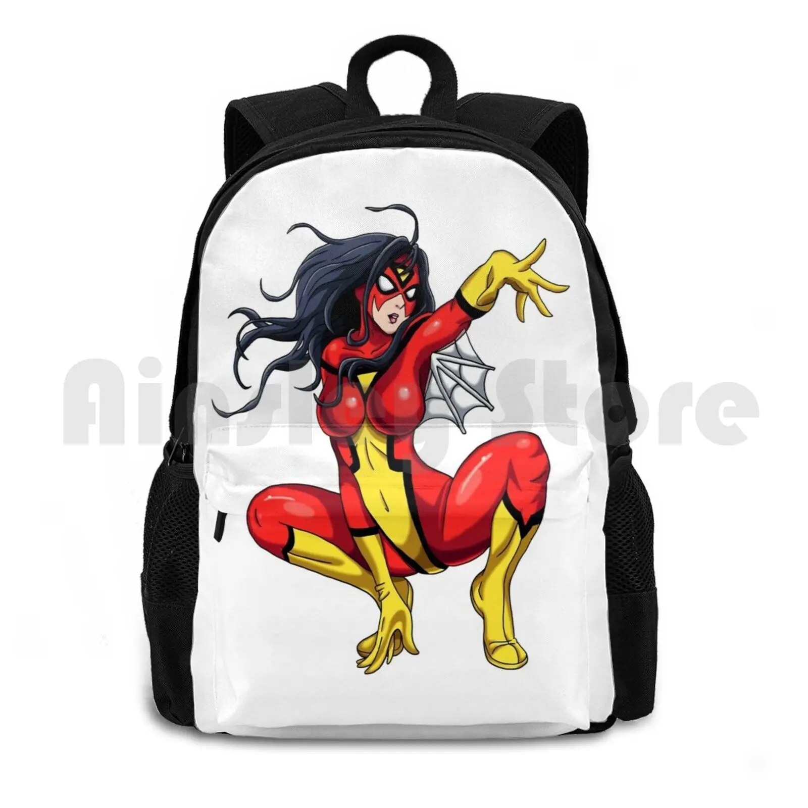 Рюкзак Spiderwoman для походов на открытом воздухе, водонепроницаемый, для кемпинга, путешествий, паук, Женский супергерой, мультяшный супергерой
Рюкзак Spiderwoman для походов на открытом воздухе, водонепроницаемый, для кемпинга, путешествий, паук, Женский супергерой, мультяшный супергерой