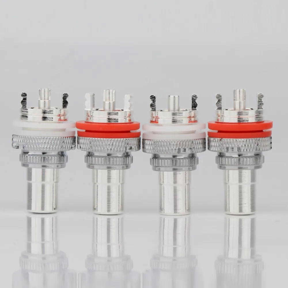 High-End RCA Terminal Sockets Preffair 8pcs RS3007S silver plated RCA Socket Female RCA Jack Socket Connector
High-End RCA Terminal Sockets Preffair 8pcs RS3007S silver plated RCA Socket Female RCA Jack Socket Connector