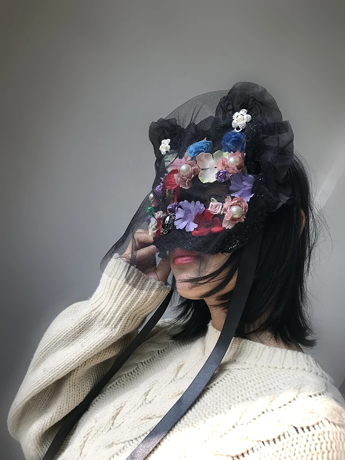 Women Mask Handmade Colored Flower Petal Cat Masks Halloween Stage Show Party Masquerade Cosplay Accessories
Women Mask Handmade Colored Flower Petal Cat Masks Halloween Stage Show Party Masquerade Cosplay Accessories