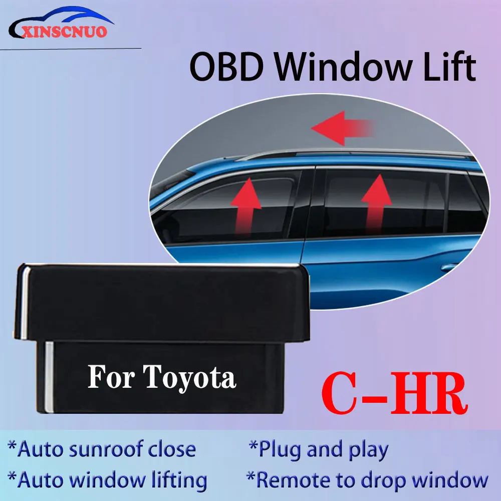New Car OBD Window Lift For Toyota CHR CH-R Close sunroof Controller Automatic Device Remote Control Close Open Pause Windows
New Car OBD Window Lift For Toyota CHR CH-R Close sunroof Controller Automatic Device Remote Control Close Open Pause Windows