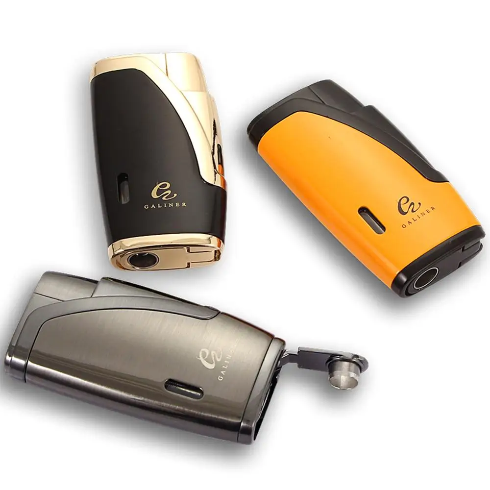 Galiner Gas Lighter Windproof Jet Torch Cigar Lighter Mini Smoking Tool Cigarette Butane Lighters For Cigar
Galiner Gas Lighter Windproof Jet Torch Cigar Lighter Mini Smoking Tool Cigarette Butane Lighters For Cigar